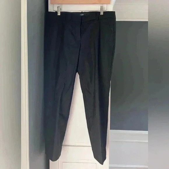 J. Crew city fit black skimmer • 6 • fully lined wool blend - Picture 2 of 4